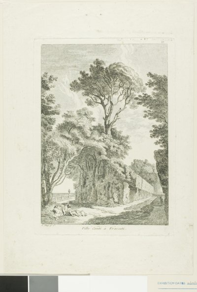 Die Stadt Conti in Frascati von Louis Chaix