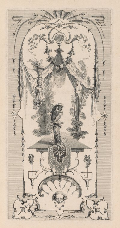 Harlekin, Arabeske von Louis Crepy
