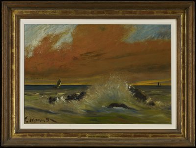 Sonnenuntergang von Louis Eilshemius