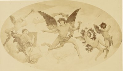 Decke: Der Tierkreis von Louis Emile Durandelle