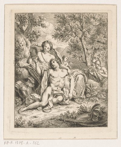 Rinaldo und Armida von Louis Fabritius Dubourg