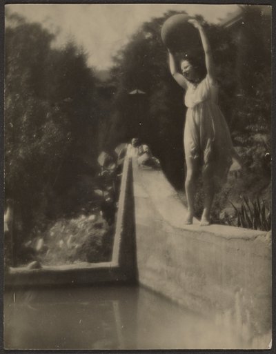 Tänzer im Garten von Louis Fleckenstein