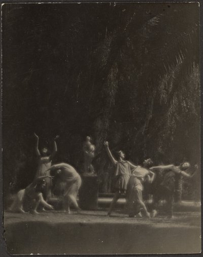 [Tänzer im Garten] von Louis Fleckenstein