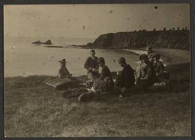 Picknick am Ozean von Louis Fleckenstein