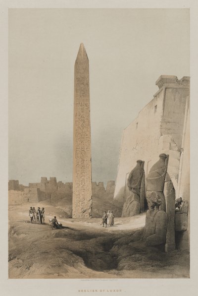 Ägypten und Nubien, Band I: Luxor von Louis Haghe