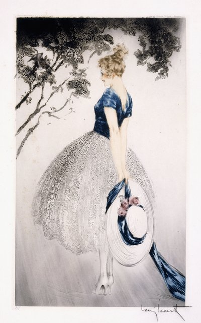 Im Nest, ca. 1922 von Louis Icart