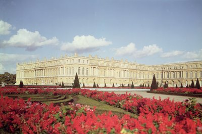 Ansicht der Gartenfassade von Louis Le Vau