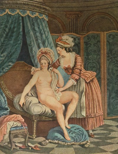 Le Bain, um 1765-1790, 1913 von Louis Marin Bonnet