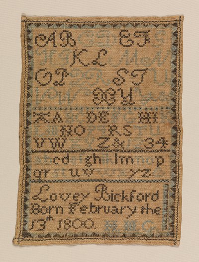 Muster von Lovey Bickford