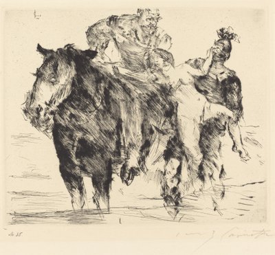 Frauenräuber von Lovis Corinth