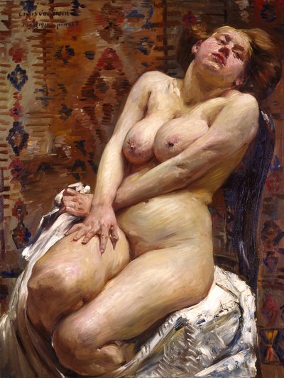 Nana, weiblicher Akt von Lovis Corinth