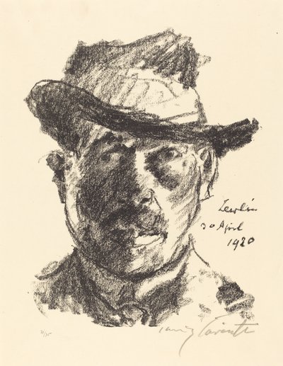 Selbstbildnis, 1920 von Lovis Corinth
