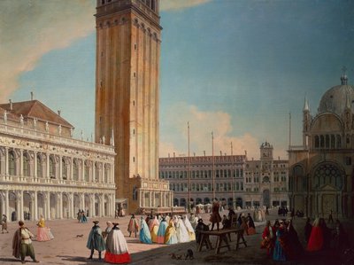 Piazzetta, Venedig von Luca Carlevaris