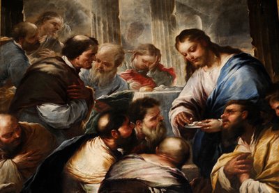 Kommunion der Apostel von Luca Giordano