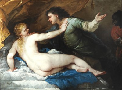 Tarquinius und Lucretia von Luca Giordano