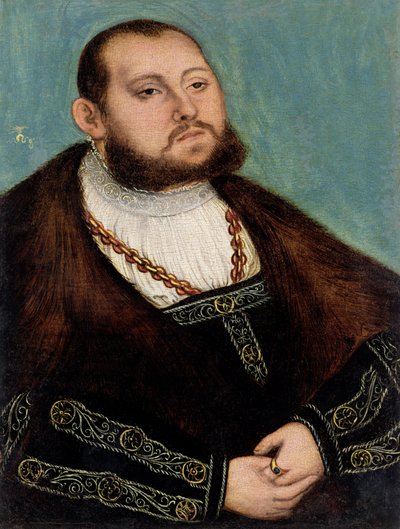 Kurfürst Johann Friedrich der Großmütige von Lucas Cranach