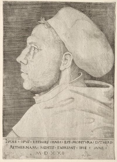 Martin Luther von Lucas Cranach