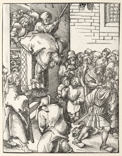 Martyrium des Hl. Jakobus der Jüngere von Lucas Cranach