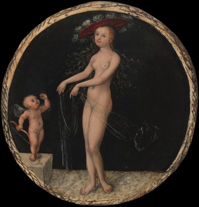 Venus und Amor von Lucas Cranach the Elder