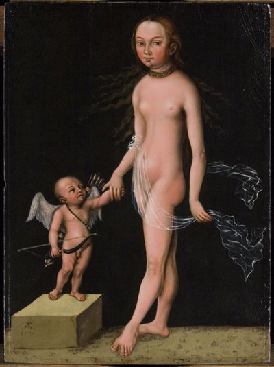 Venus und Amor von Lucas Cranach the Elder