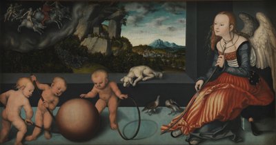 Melancholie von Lucas the Elder Cranach