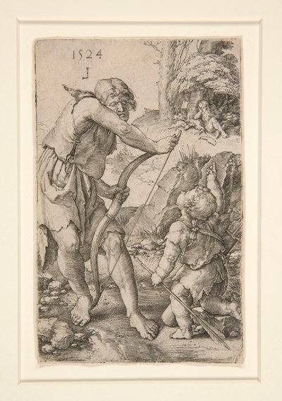 Lamech und Kain von Lucas van Leyden