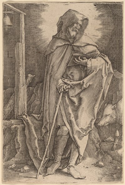 Heiliger Antonius von Lucas van Leyden