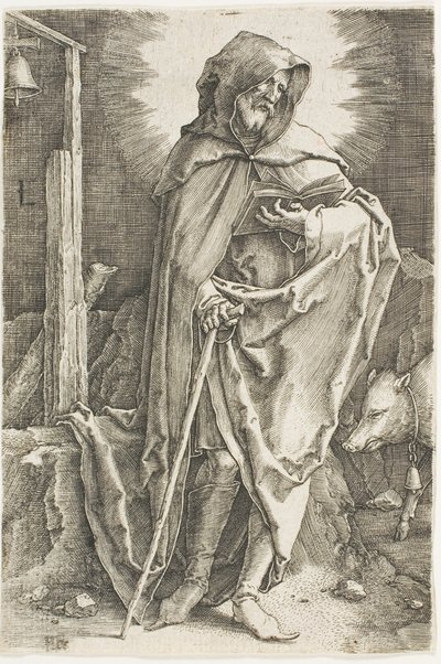 Heiliger Antonius von Lucas van Leyden