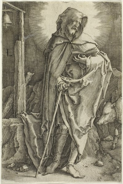 Heiliger Antonius von Lucas van Leyden