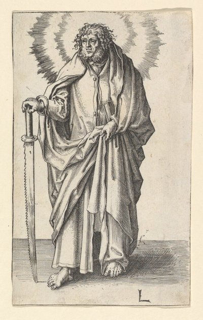 St. Simon, ca. 1510 von Lucas van Leyden