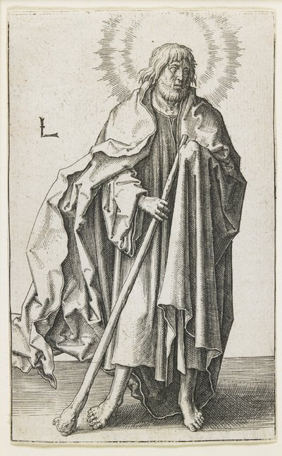 St. Thaddeus, 1510 von Lucas van Leyden