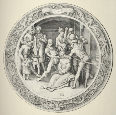 Die Runde Passion: Ecce Homo, 1509 von Lucas van Leyden