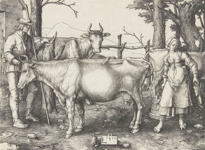 Die Milchmagd von Lucas van Leyden