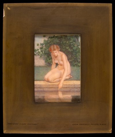 An einer klaren Quelle, 1907 von Lucia Fairchild Fuller