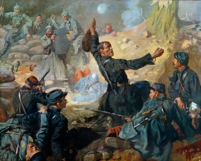 Die Toten aufstellen (8. April) von Lucien Hector Jonas