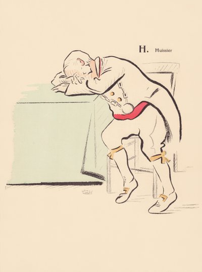 H. Gerichtsvollzieher von Lucien L. (active 1904) Henreaux