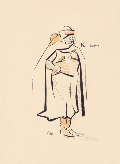 K. Kabyle von Lucien L. (active 1904) Henreaux