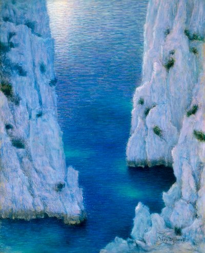 La Calanque, ca. 1936 von Lucien Levy Dhurmer
