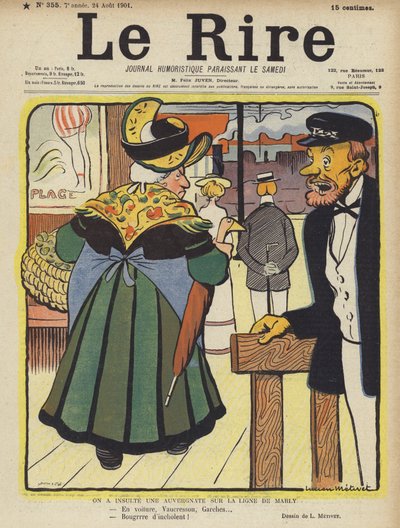 Illustration für Le Rire von Lucien Metivet