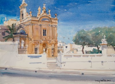 Die Kapuzinerkirche, 2012 von Lucy Willis