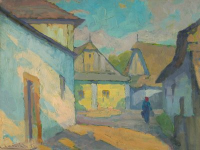 Ostdorf in der Slowakei von Ludovit Cordak