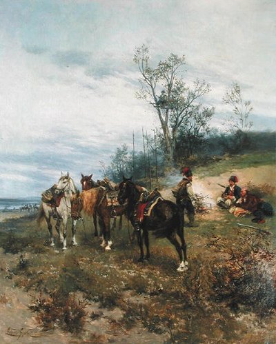 Weiden, ca. 1890 von Ludwick Gedleck