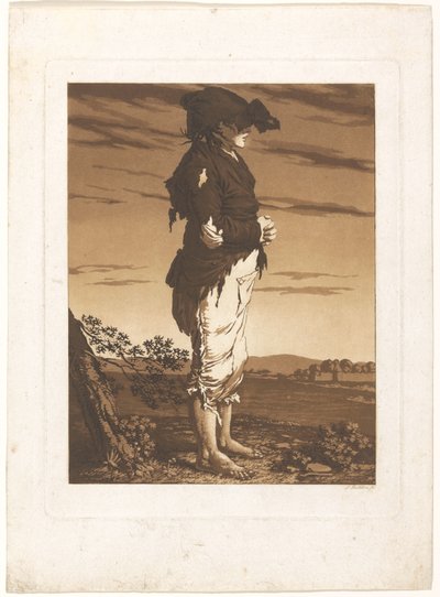 Bettlerkind von Ludwig Buchhorn