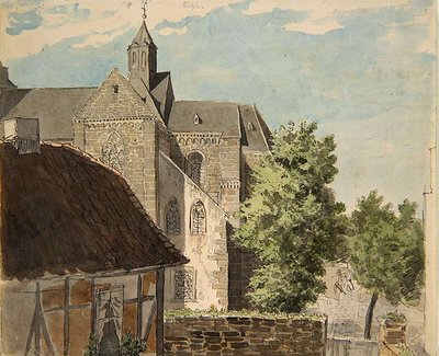 Fritzlarer Dom von Ludwig Emil Grimm