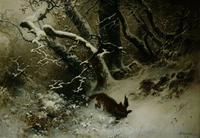 Winterlandschaft von Ludwig Munthe