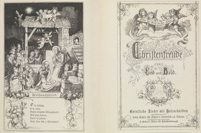 Christenfreude in Lied und Bild von Ludwig Richter