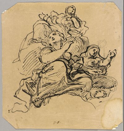 Zeichnung von Luigi Garzi