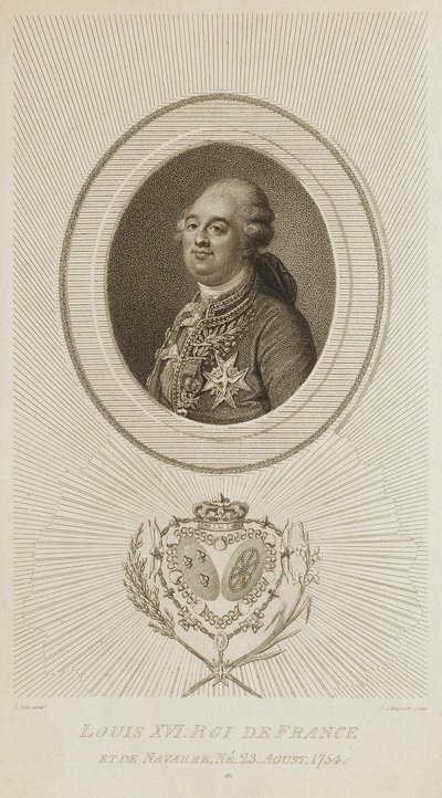 Ludwig XVI., König von Frankreich von Luigi Schiavonetti