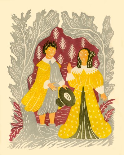 Mann und Frau, 1937, 1946 von M.R.H. Farrar