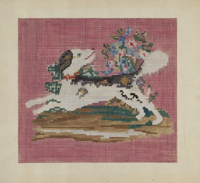 Stuhlbezug, ca. 1937 von Mabel Ritter